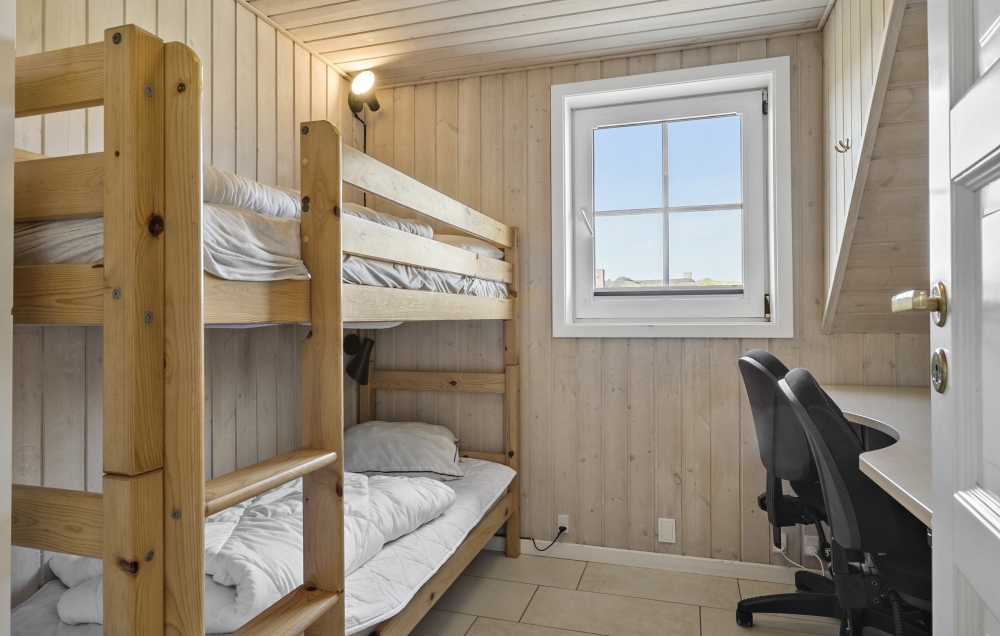 Soveværelse I luksushus nr. 675 i Vestjylland