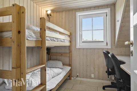 Soveværelse I luksushus nr. 675 i Vestjylland