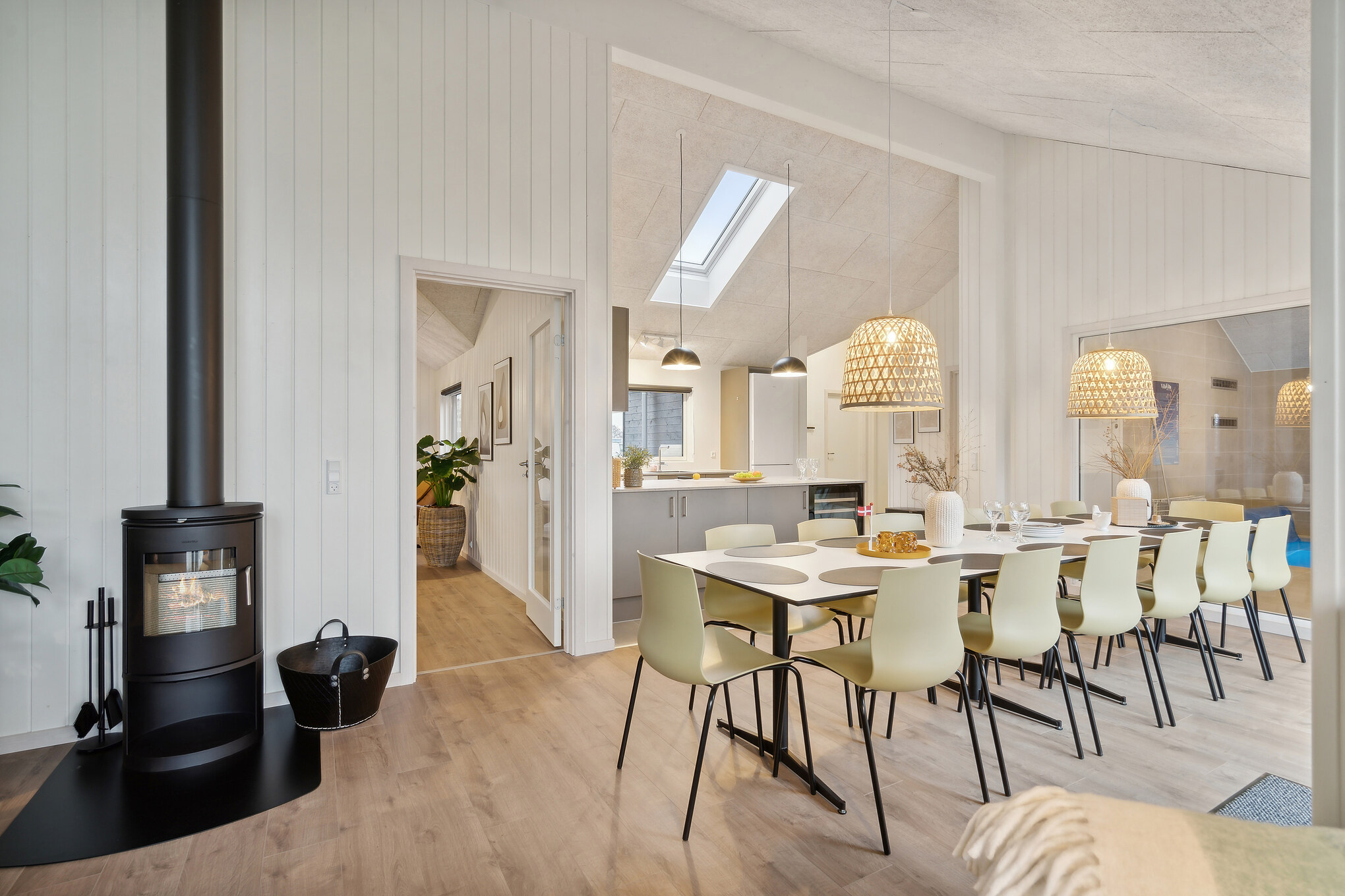 Opholdsrum med plads til 14 i luksushus nr. 647.