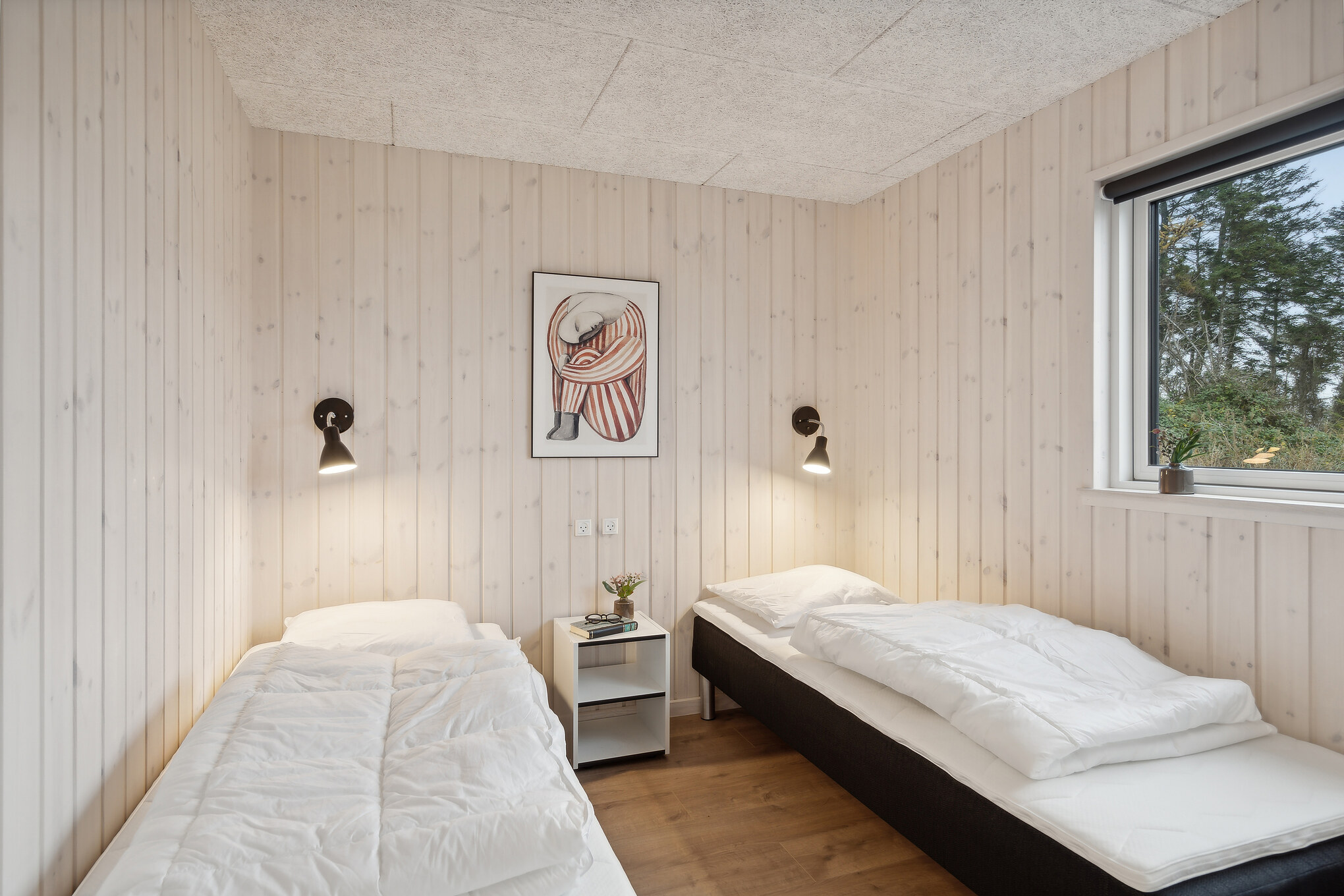 Et af de 5 soveværelser i luksushus nr. 647