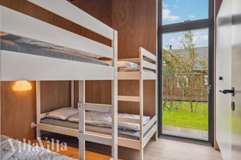 Der er 18 sovepladser i luksushus nr. 684