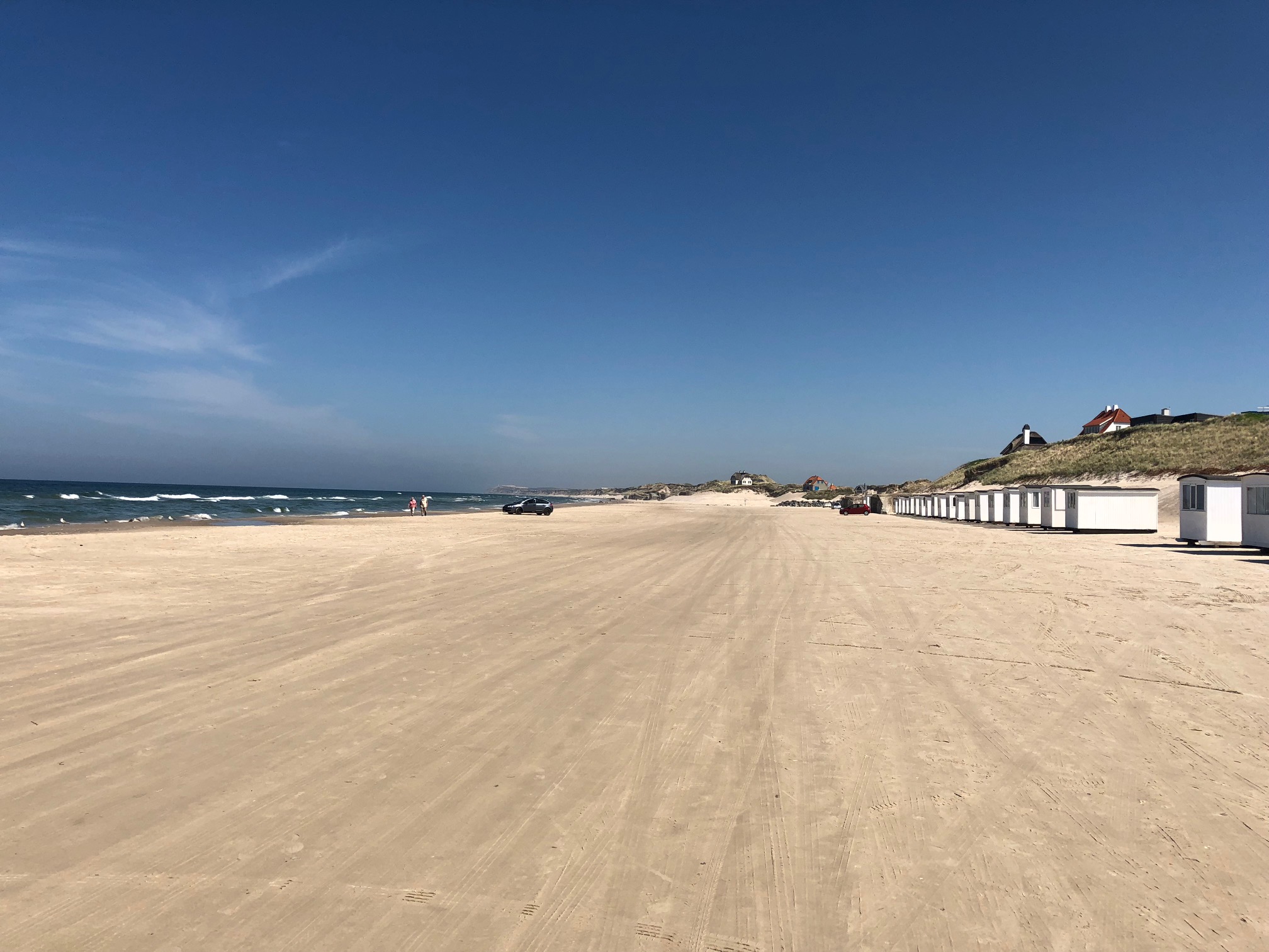 Stranden nær luksushus nr. 669.