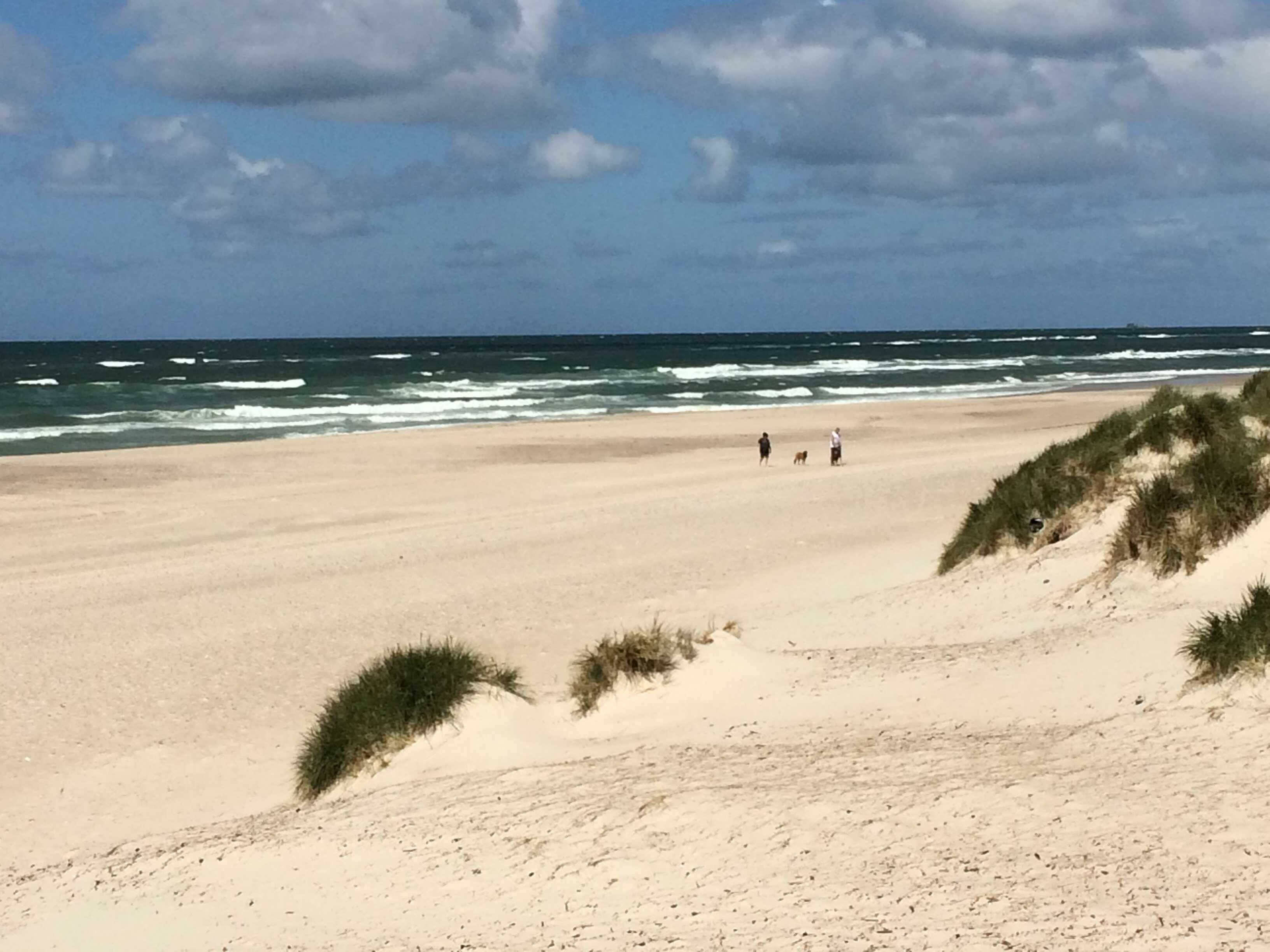 Stranden nær luksushus nr. 660.