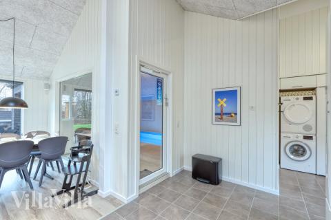 Den rummelige entre i luksushus nr. 760 i Tyskland