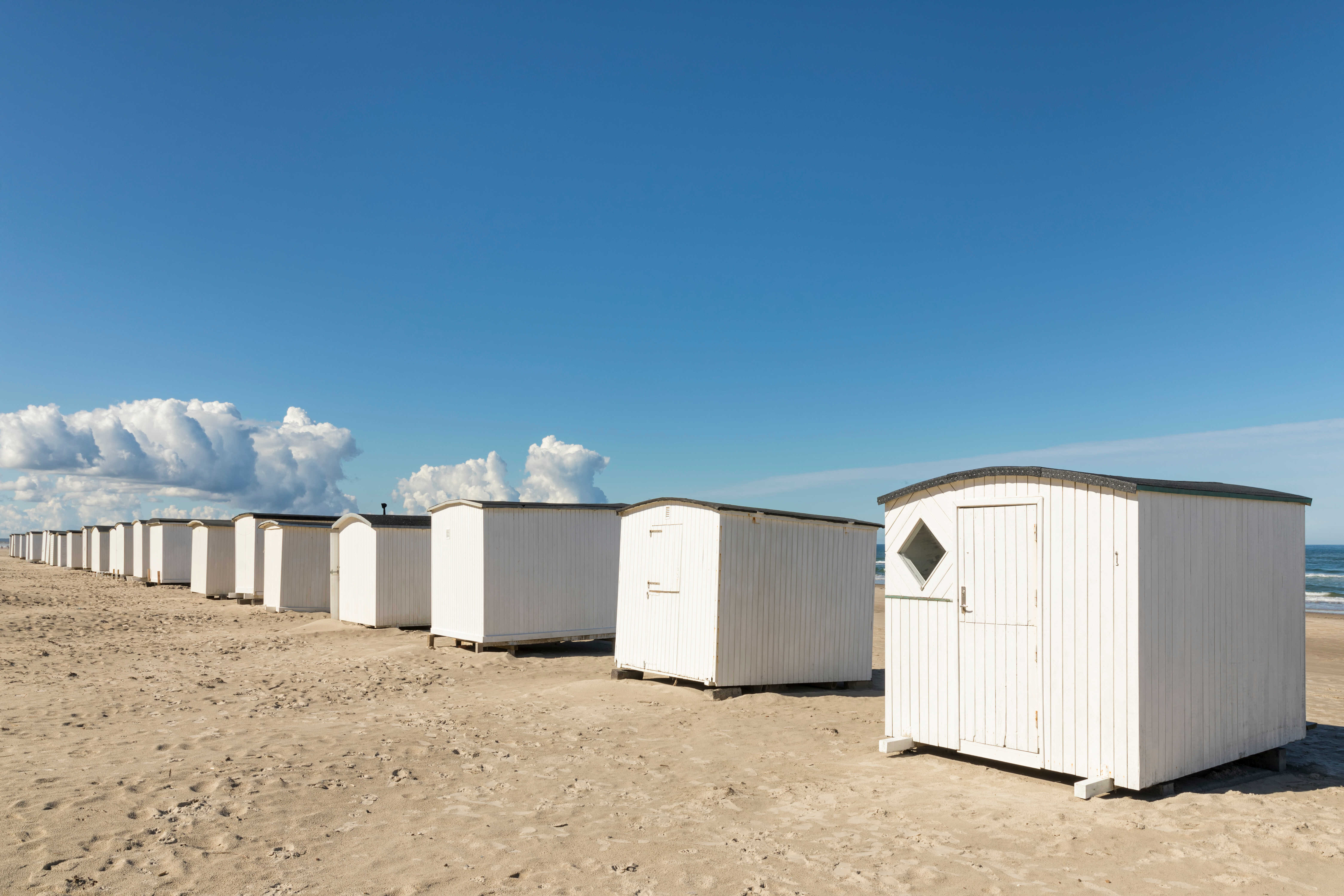 Stranden nær luksushus nr. 692.