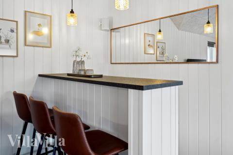 Sommerhus 663 er udstyrret med egen bar