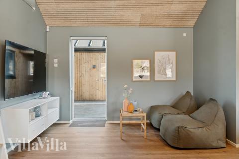 Luksushus 660 til 16 personer byder på et stort aktivitetsrum med bl.a. billard og dart