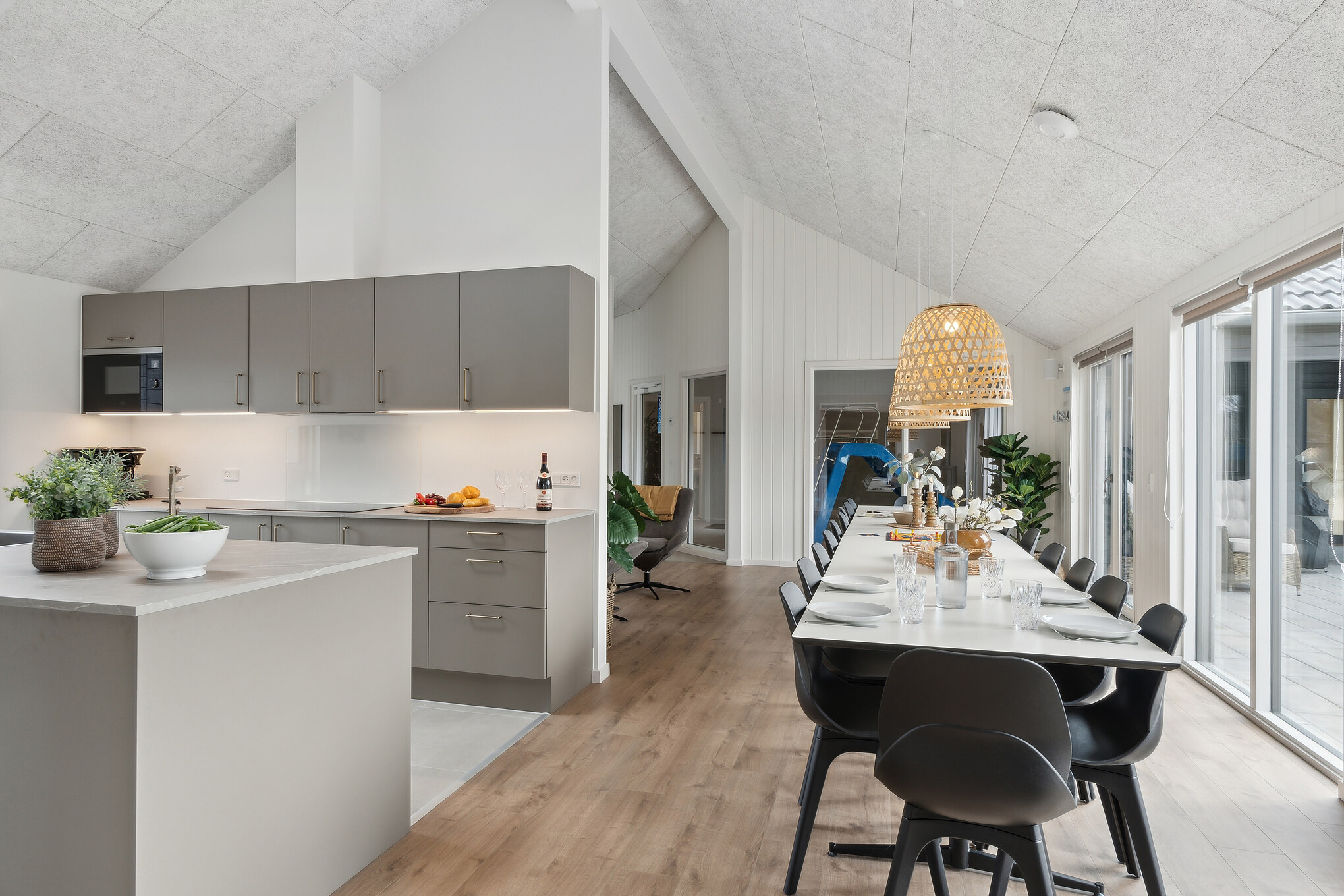 Luksushus nr. 658 har et dejligt opholdsrum.