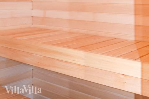 Nyd varmen i saunaen i luksushus nr. 908 til 14 personer