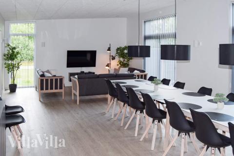 Luksushus nr. 908 har et dejligt opholdsrum.