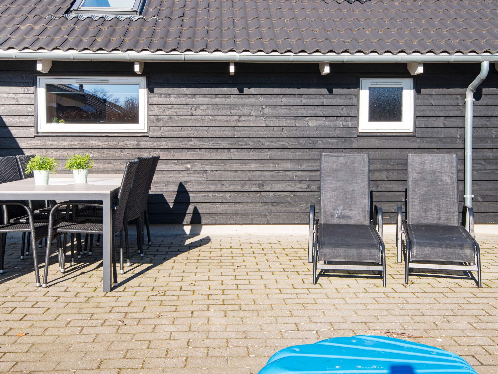 Nyd en grillaften på terrassen i luksushus nr. 268 i Østjylland
