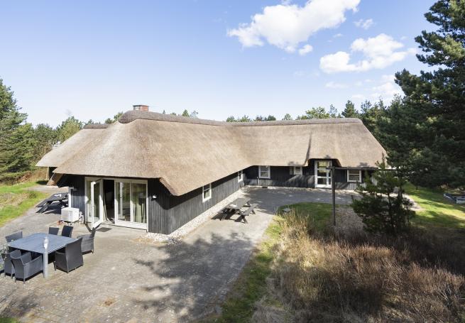 Dette skønne poolhus nr. 552 med plads til 12 personer ligger i Vestjylland