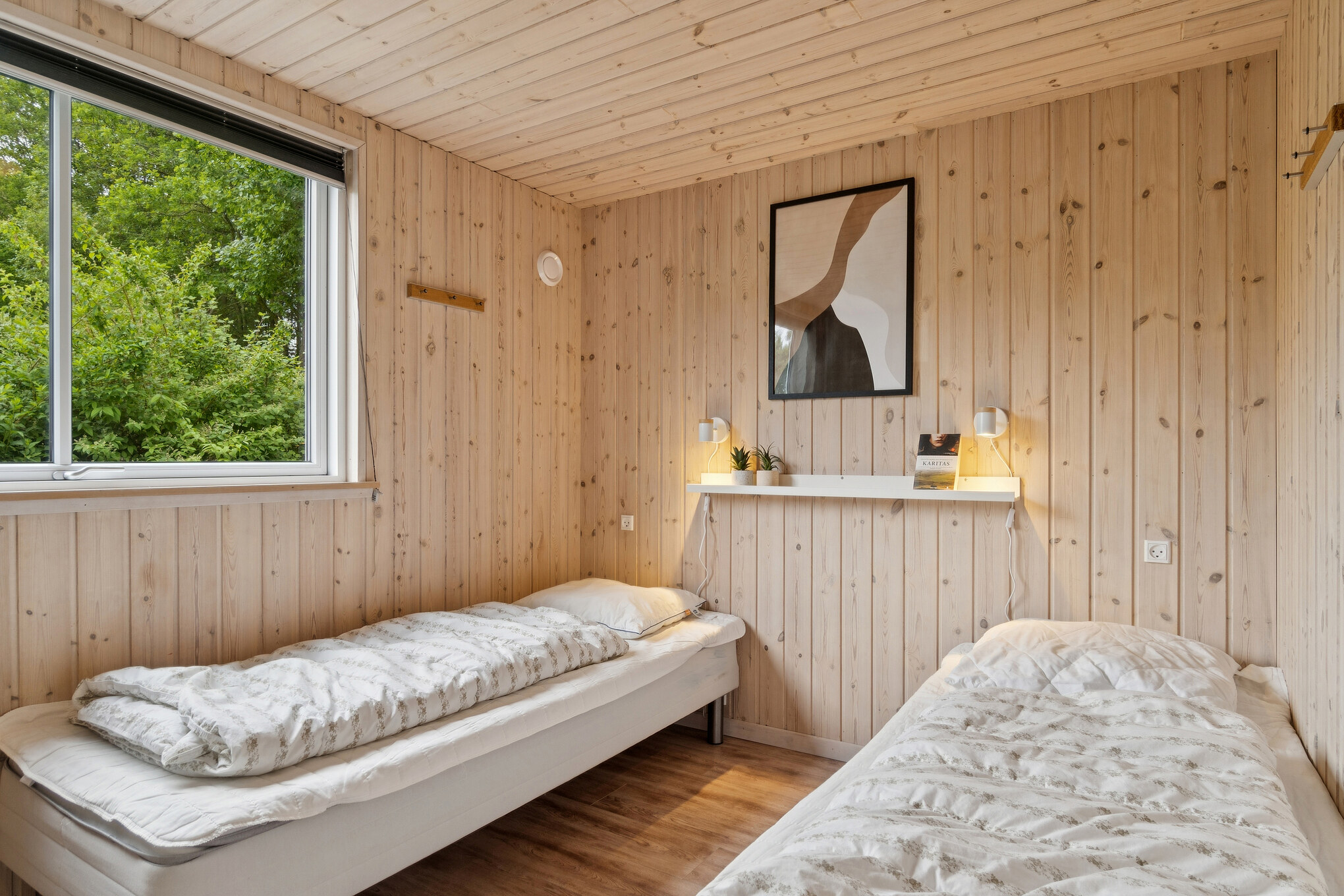 Et af de 7 soveværelser i luksushus nr. 320