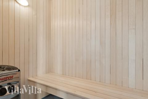 Nyd varmen i saunaen i luksushus nr. 807 til 26 personer