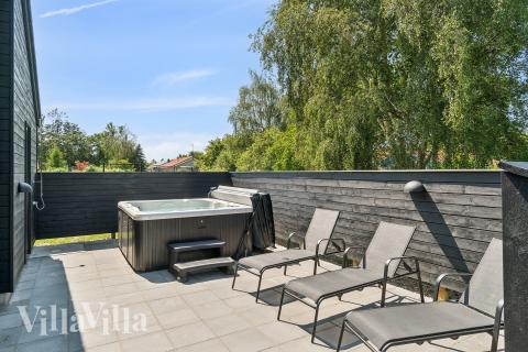 Nyd varmen i spaen i luksushus nr. 685 i Nordsjælland