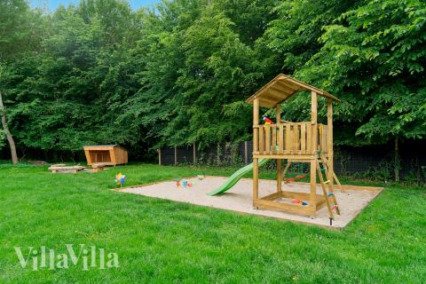 Stort udvalg af udendørs aktiviteter ved luksushus nr. 320 i Østjylland.