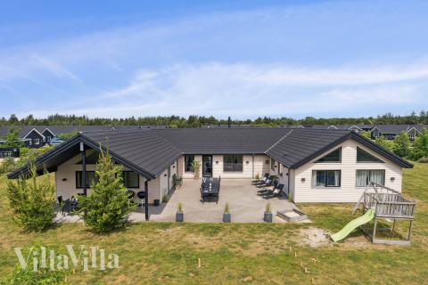 Dette skønne poolhus nr. 455 med plads til 20 personer ligger i Vestjylland