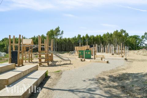 Stort udvalg af udendørs aktiviteter ved luksushus nr. 803 i Østjylland.