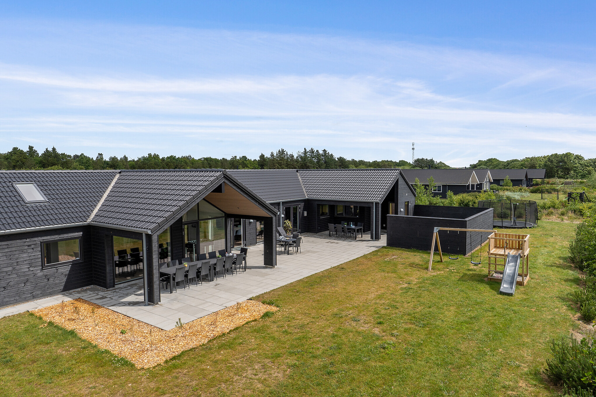 Dette skønne poolhus nr. 605 med plads til 24 personer ligger i Vestjylland
