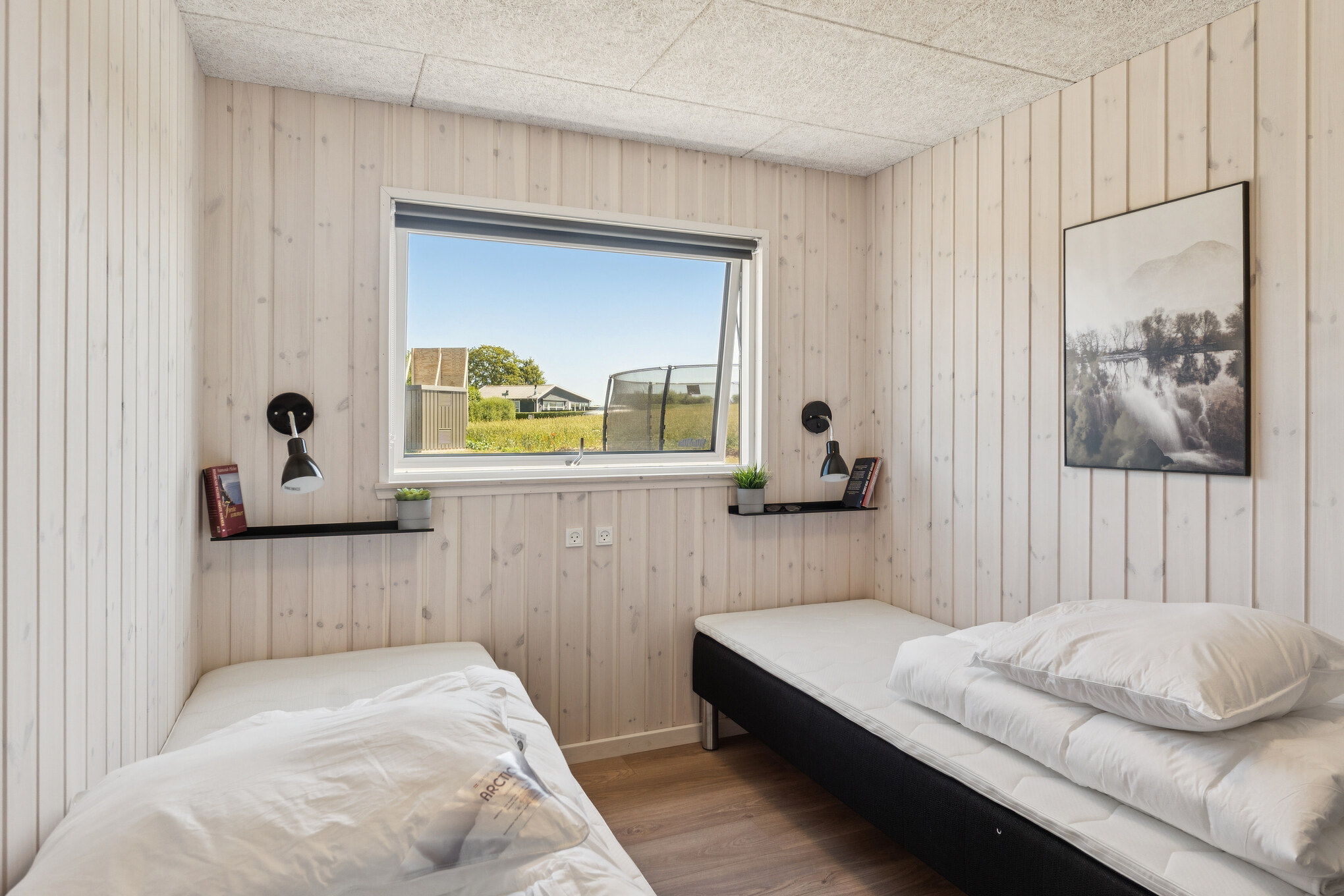 Et af de 8 soveværelser i luksushus nr. 671