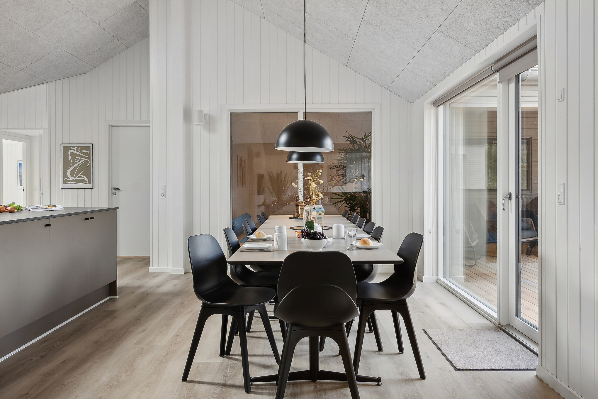 Luksushus nr. 593 har et dejligt opholdsrum.