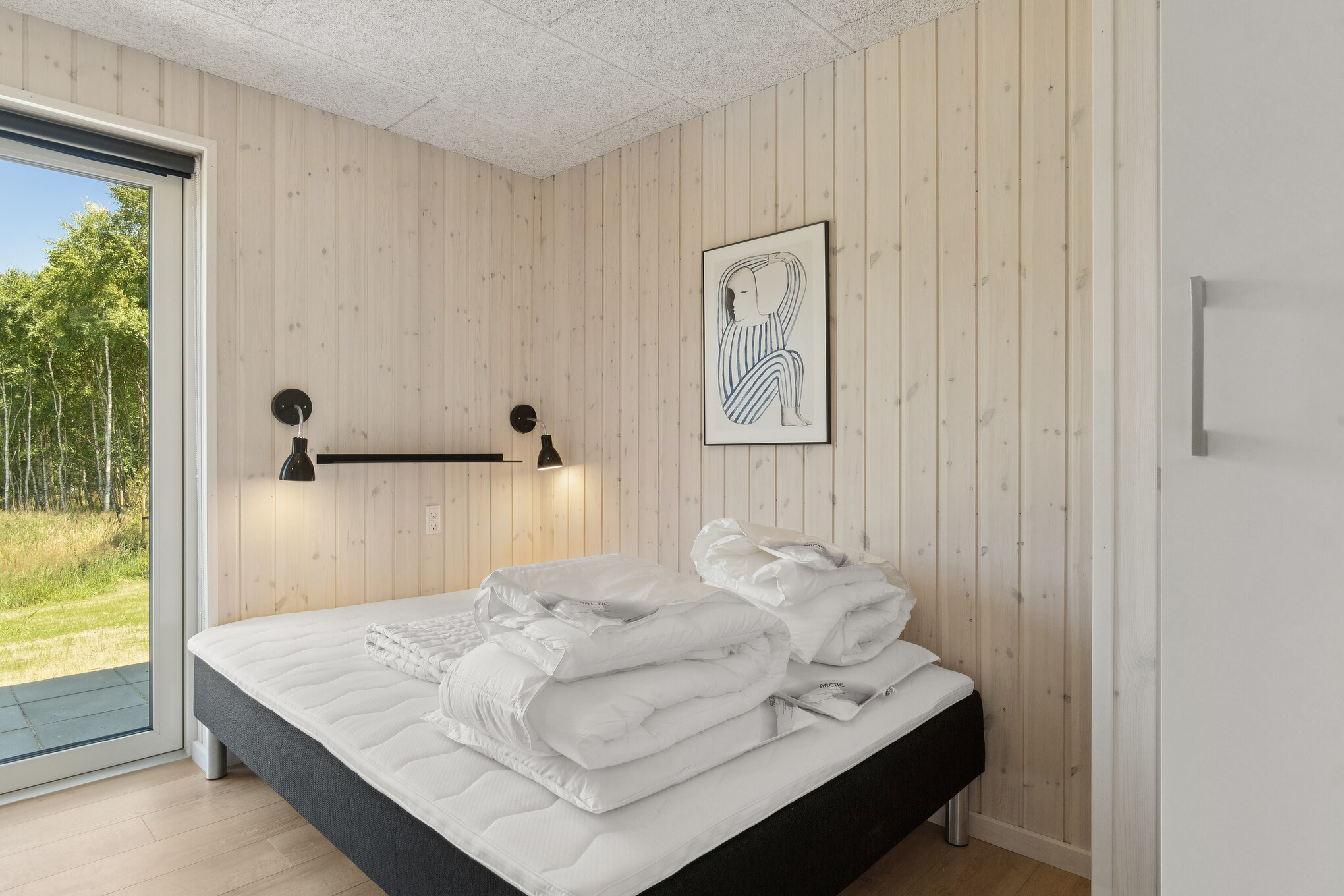 Et af de 6 soveværelser i luksushus nr. 811