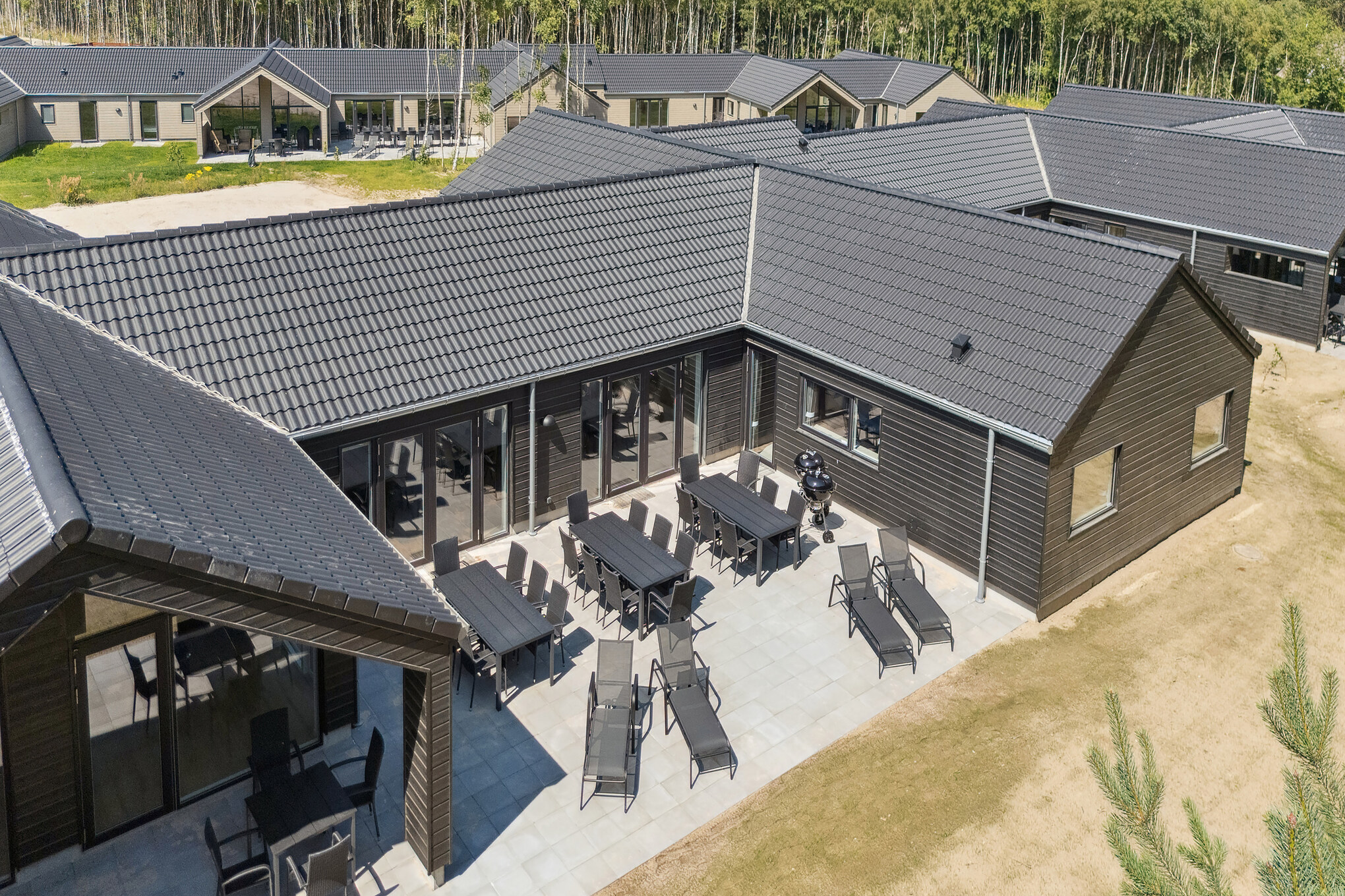 Dette skønne poolhus nr. 815 med plads til 26 personer ligger i Østjylland