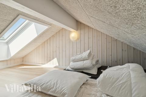 Nogle af de 24 sovepladser findes på hemsen i luksushus nr. 817