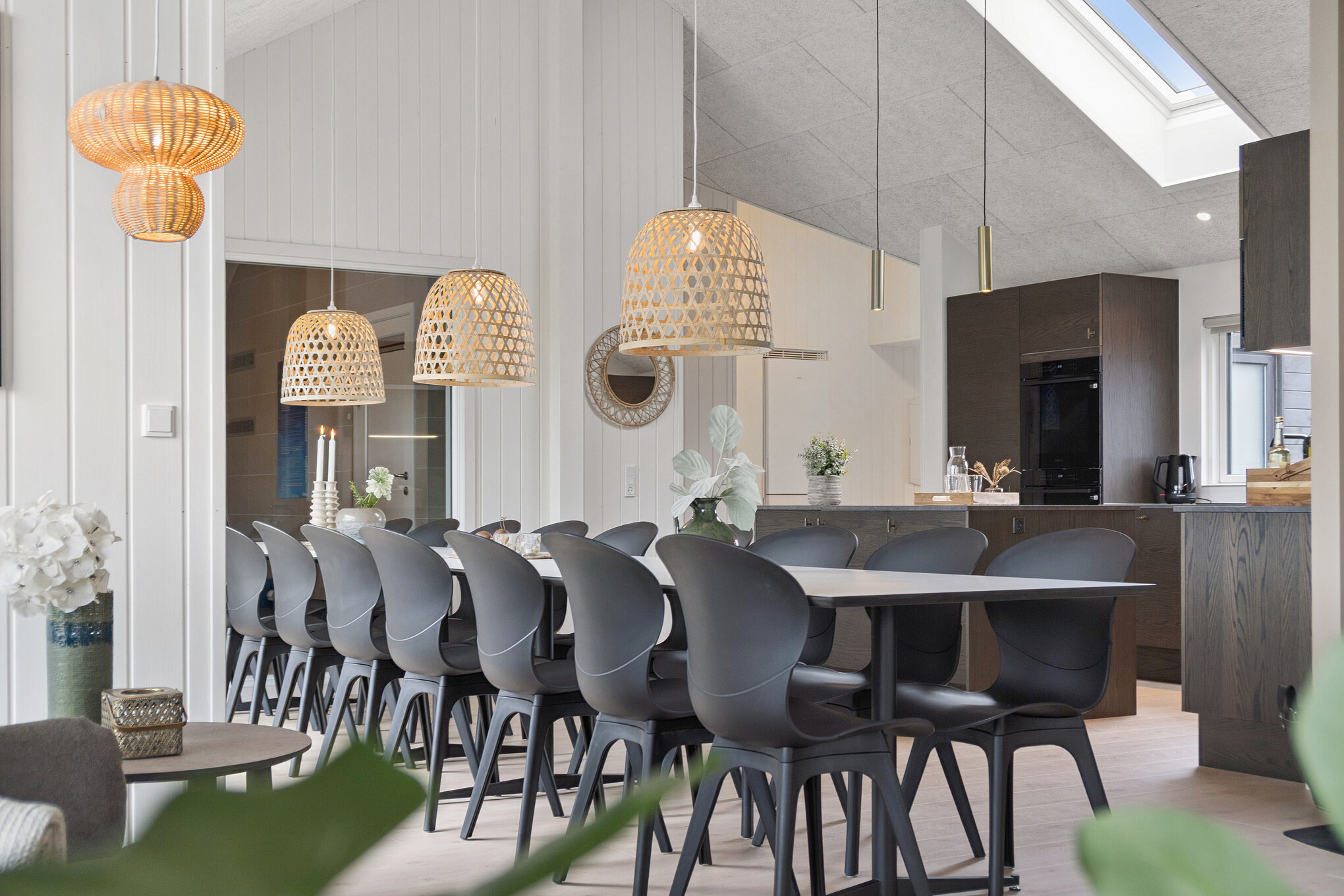 Opholdsrum med plads til 18 i luksushus nr. 672.