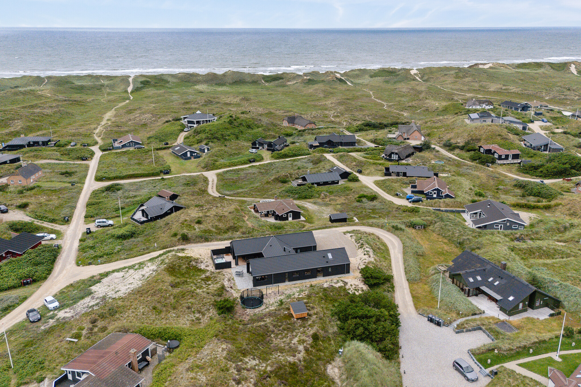 Flot sommerhus nr. 672 med god plads til op til 18 personer