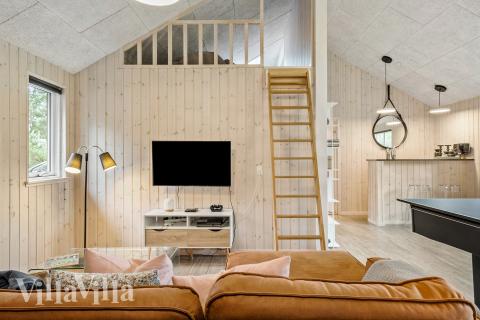 Luksushus 367 til 18 personer byder på et stort aktivitetsrum med bl.a. billard og dart