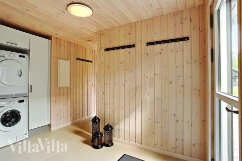 Den rummelige entre i luksushus nr. 367 i Nordsjælland