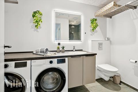 Ét af badeværelserne i luksushus nr. 686