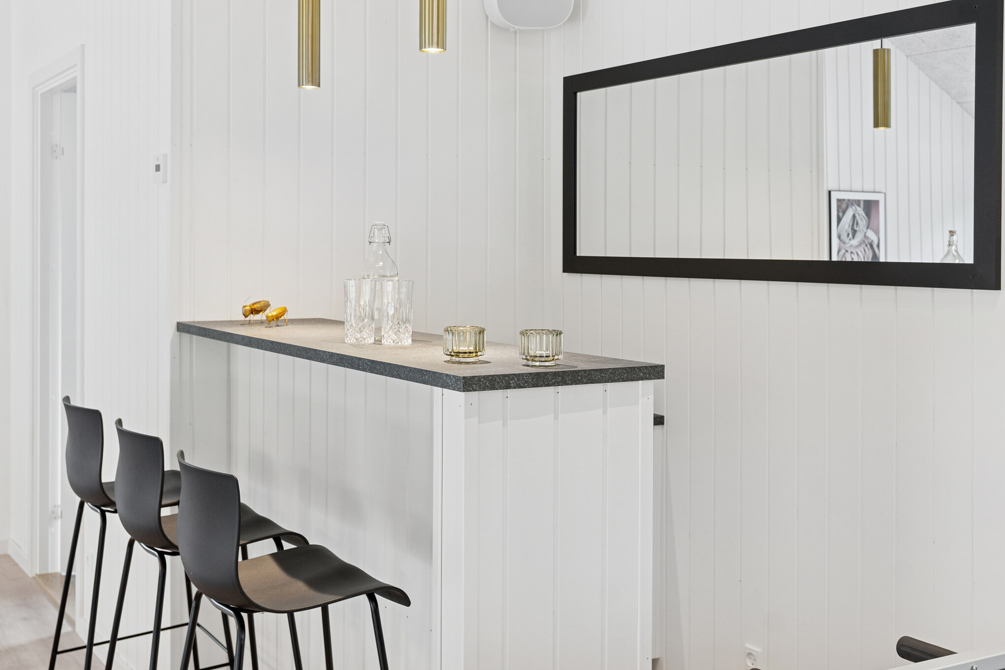 Sommerhus 697 er udstyrret med egen bar