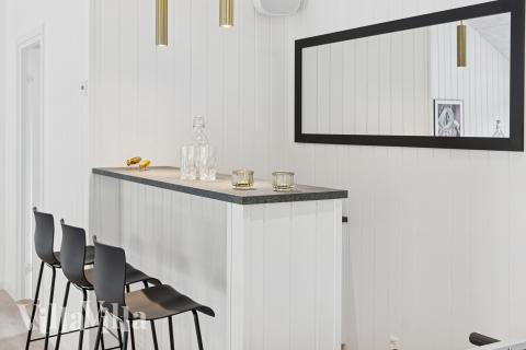 Sommerhus 697 er udstyrret med egen bar