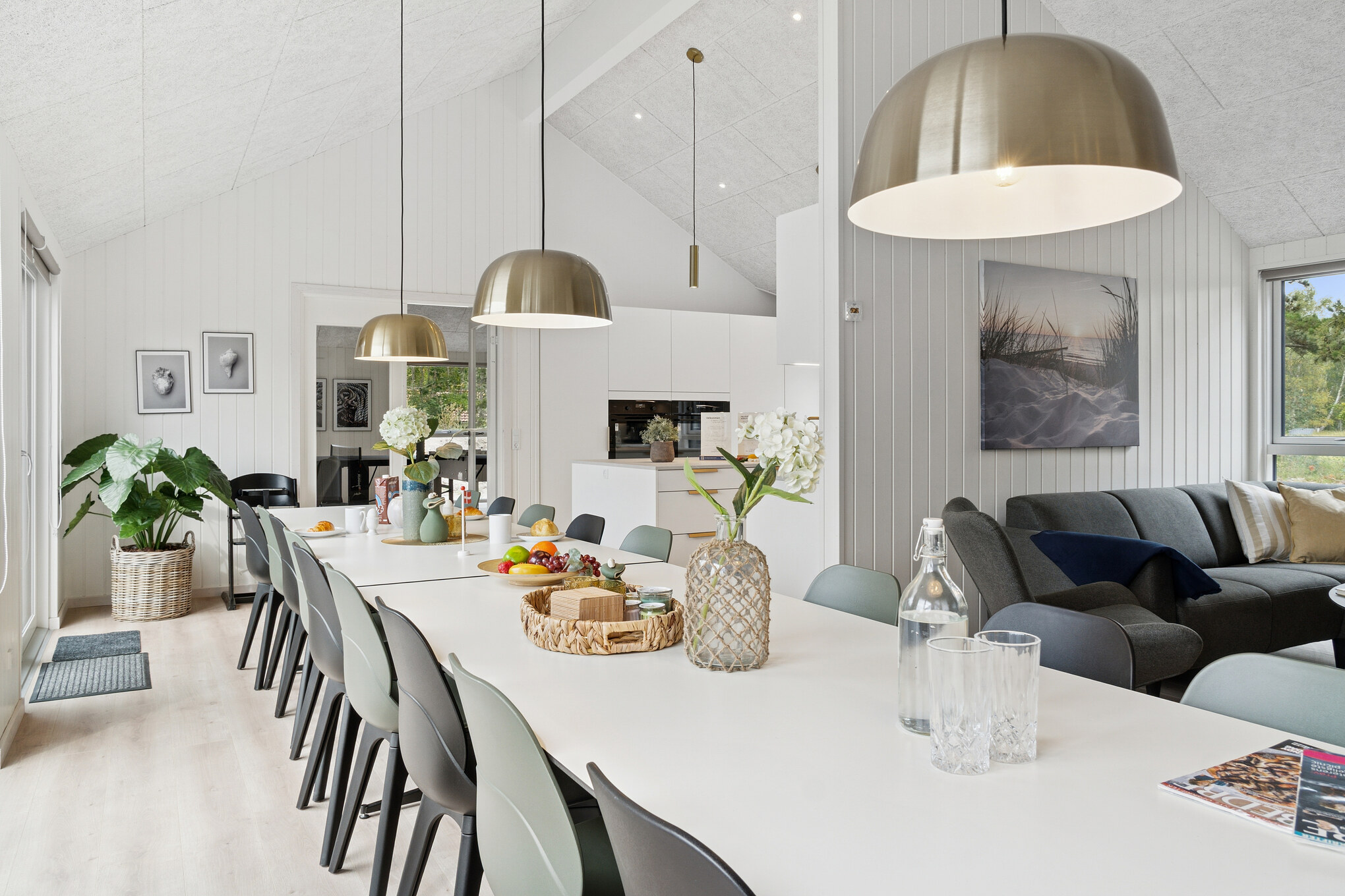 Opholdsrum med plads til 20 i luksushus nr. 697.
