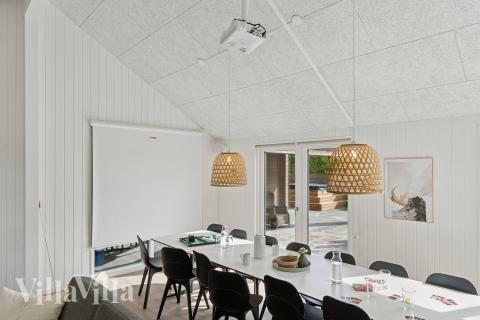 Det store lyse opholdrum i luksushus nr. 699 til 26.