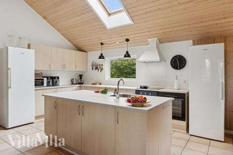 Velindrettet køkken i luksushus nr. 222 i Lolland/Falster/Møn.