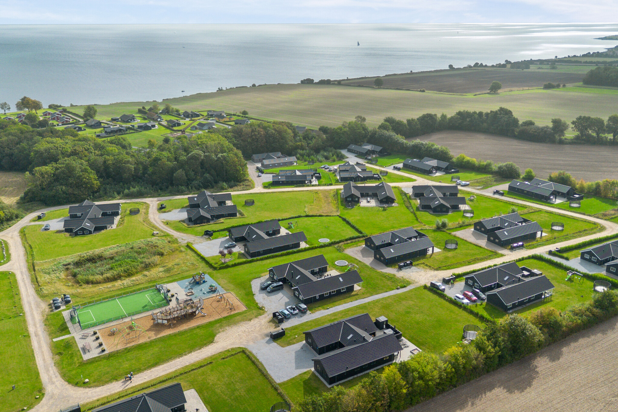 Området omkring Sydjylland hvor luksushus nr. 508 ligger.