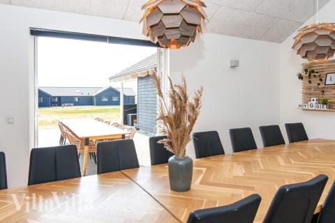 Det store lyse opholdrum i luksushus nr. 293 til 22.