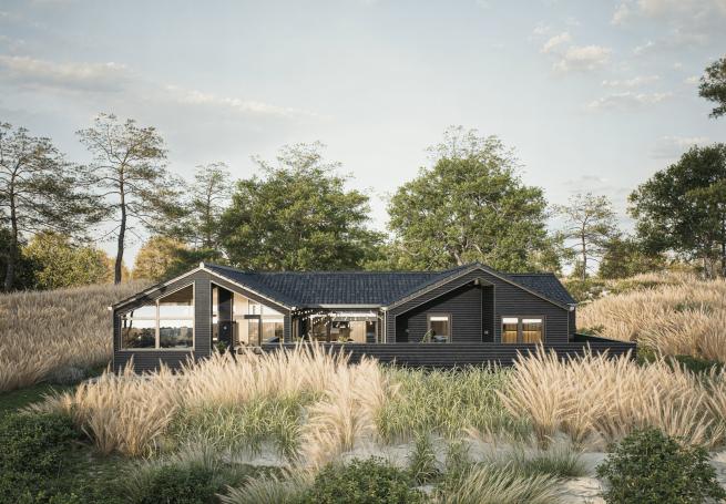 Dette skønne spahus nr. 931 med plads til 14 personer ligger i Østjylland