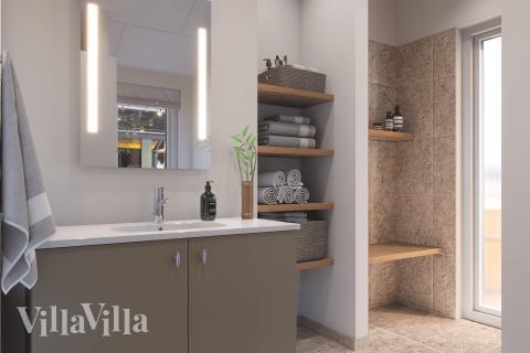 Ét af badeværelserne i luksushus nr. 919