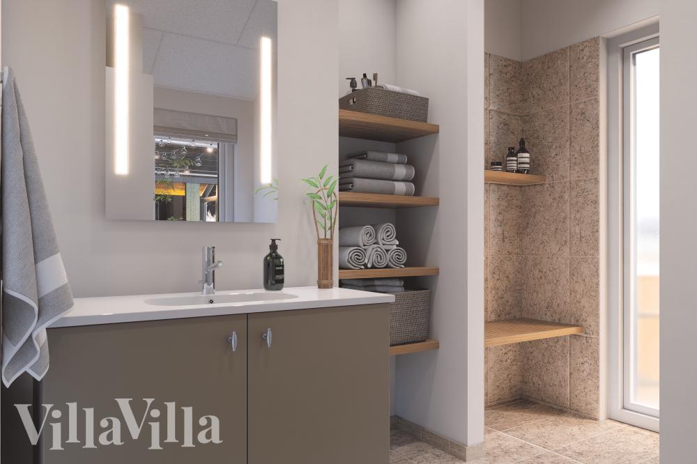 Ét af badeværelserne i luksushus nr. 919