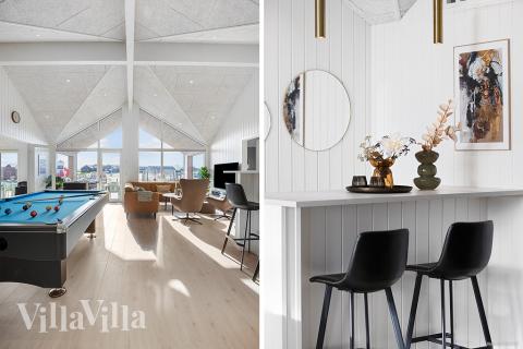 Ud over de mange timer, man kan bruge i husets pool-afdeling, så byder luksushus 901 også på billard/bordtennis og dart