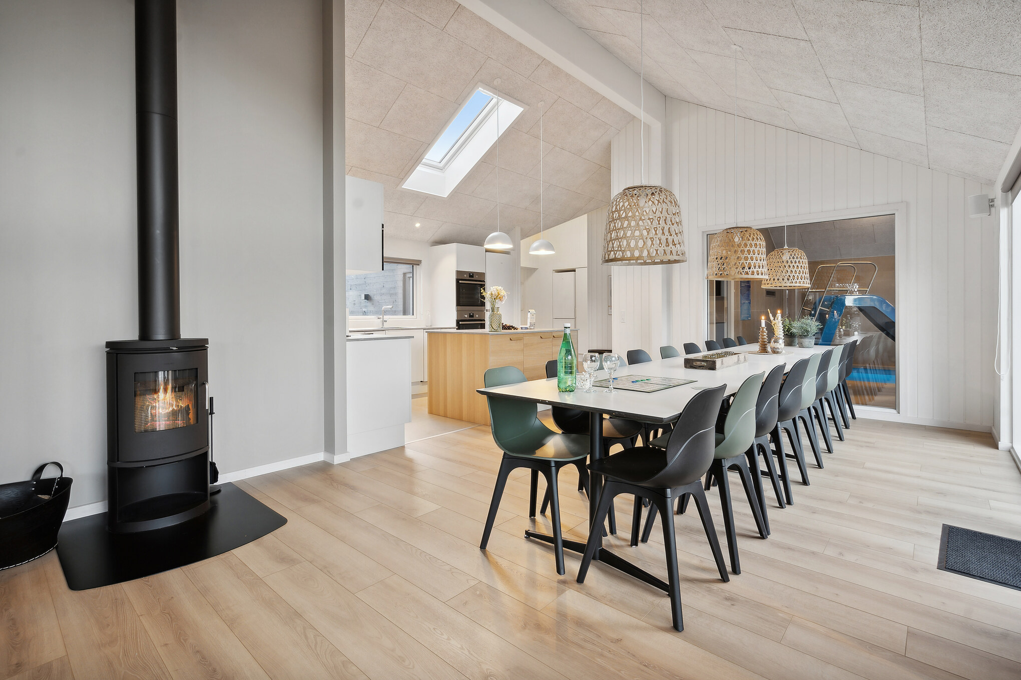 Luksushus nr. 912 har et dejligt opholdsrum.