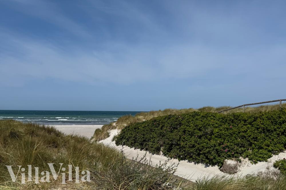 Den dejlige strand nær luksushus 913 ved Lolland/Falster/Møn.