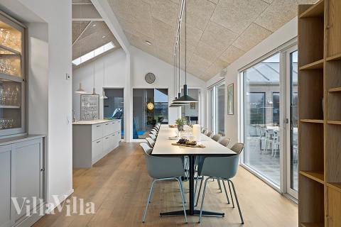 Opholdsrum med plads til 20 i luksushus nr. 903.