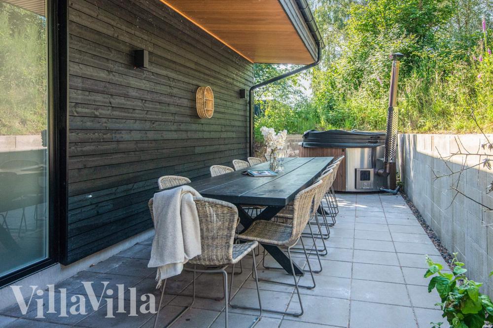 Nyd en grillaften på terrassen i luksushus nr. 939 i Østjylland