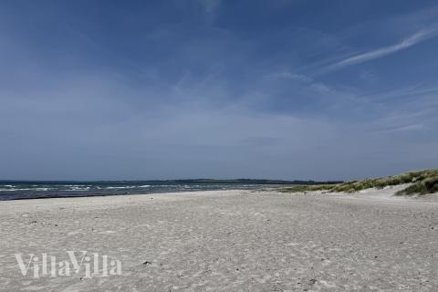 Den dejlige strand nær luksushus 923 ved Lolland/Falster/Møn.