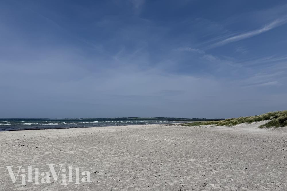 Den dejlige strand nær luksushus 923 ved Lolland/Falster/Møn.